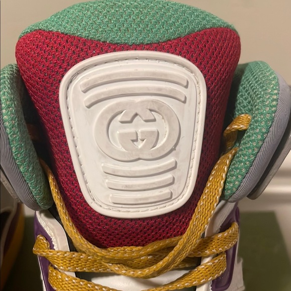 Gucci Multicolor Men’s High-Top Sneakers - Picture 8 of 12